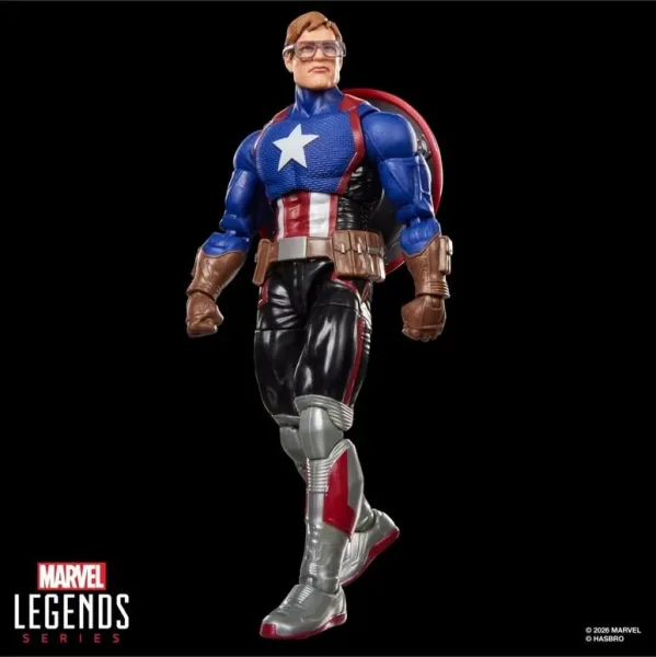 Figura hasbro marvel legends series x magic: the gathering capitan america