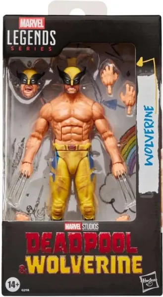 Figura hasbro marvel legends marvel studios' deadpool & wolverine wolverine