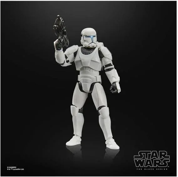 Figura hasbro star wars the black series clone commando