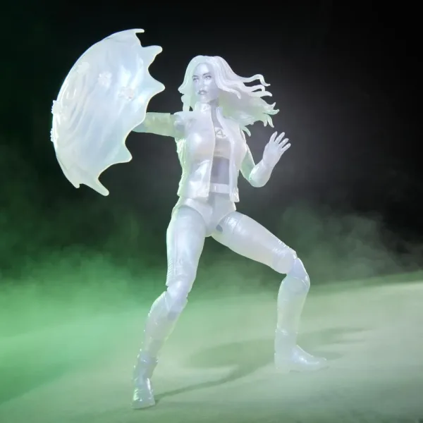 Figura hasbro marvel legends series avengers: doomsday marvel's invisible woman & human torch 15cm