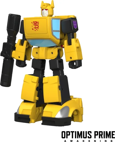 Figura hasbro transformers studio series optimus prime awakening bumblebee