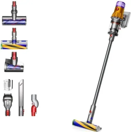 Aspirador Escoba con batería Dyson V12 Detect Slim Absolute/ 150W/ Autonomía 60 Min