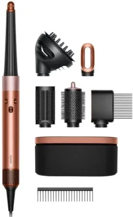 Rizador y Secador para pelo Dyson Airwrap i.d. Rizado+Muy Rizado/ Seda Ambar