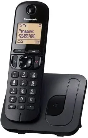 Teléfono Inalámbrico Panasonic KX-TGC210SPB/ Negro
