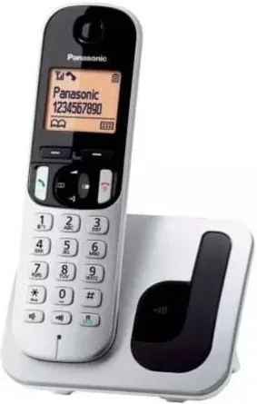 Teléfono Inalámbrico Panasonic KX-TGC210SP/ Plata