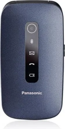 Teléfono Móvil Panasonic KX-TU550 para Personas Mayores/ Azul