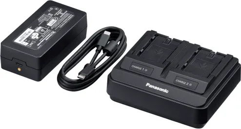 Panasonic Batteries And Chargers Panasonic Ag-Brd70E Dual Battery Charger For The Ag-Vbr Series Of Batteries (Ag-Brd70E)
