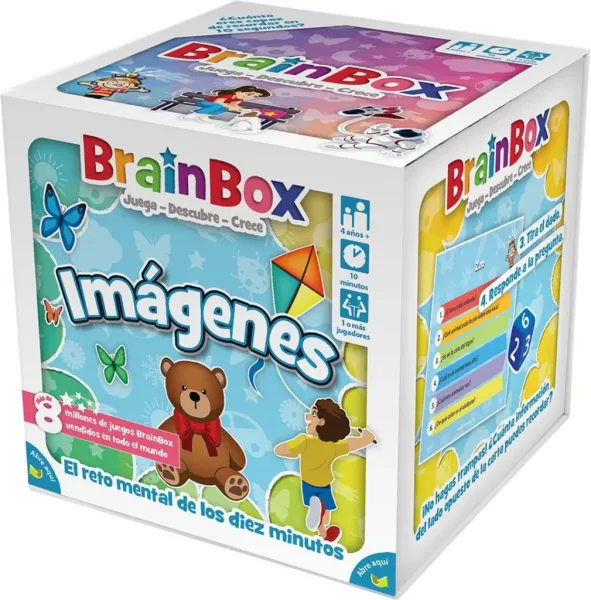 Juego de mesa brainbox imágenes pegi 4