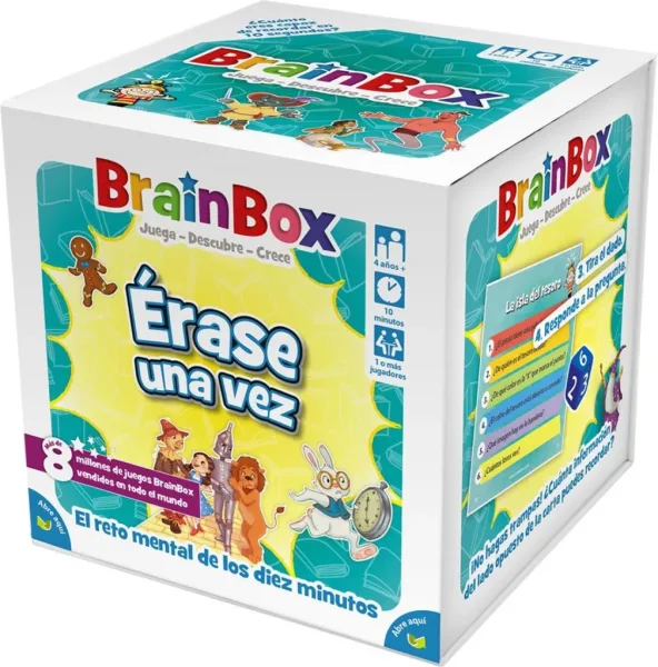 Juego de mesa brainbox érase una vez pegi 4