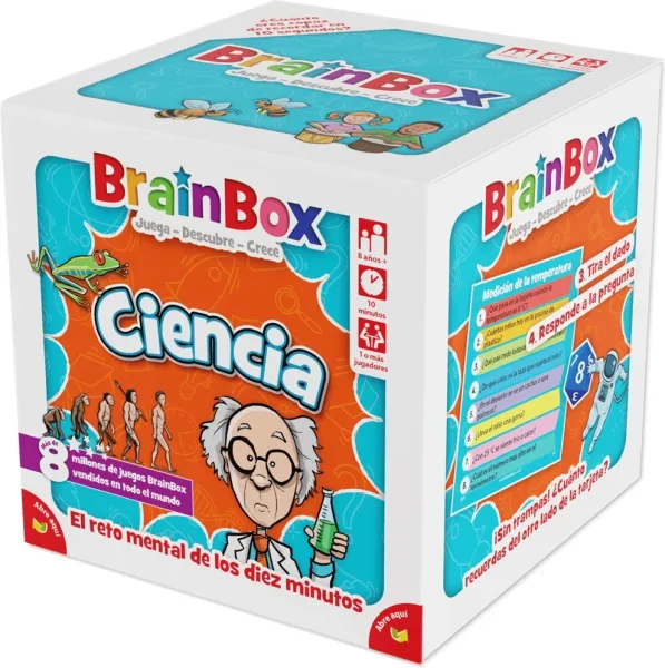 Juego de mesa brainbox ciencia