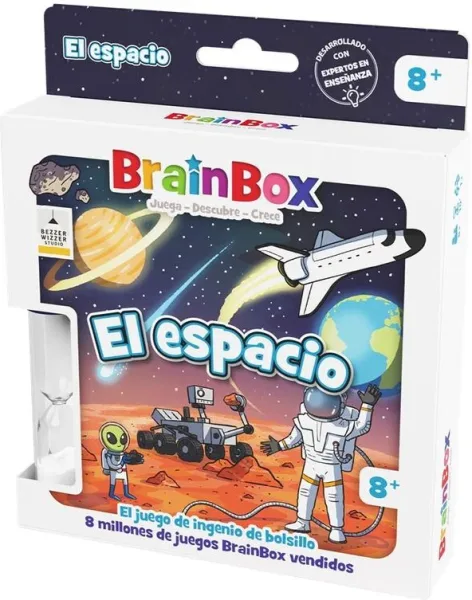 Juego de mesa brainbox pocket el espacio edad recomendada 8 años