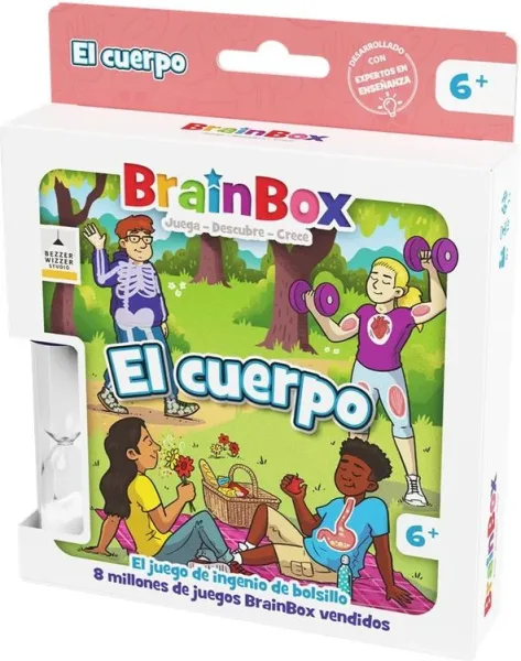 Juego de mesa brainbox pocket el cuerpo edad recomendada 6 años