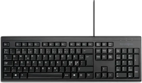 Teclado USB Kb100 Eq Negro Kensington K63727Es