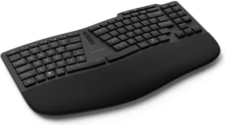 Kensington Pro Fit Ergo KB675 EQ TKL teclado Hogar / Oficina USB + RF Wireless + Bluetooth QWERTY Español Negro