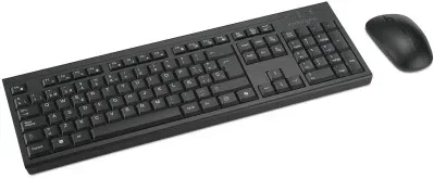Conjunto de Ratón y Teclado Modelo Km270 Eq Inalámbrico Color Negro Kensington K75560Es