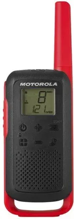 Pack 2 Walkie Talkie T62 Rojo Motorola 59T62Redpack