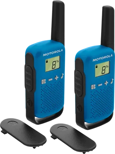 MOTOROLA T42 Walkie Talkie 4Km 16CH Azul Duo