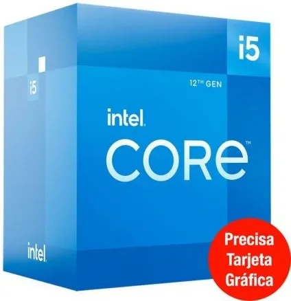 Procesador Intel Core i5-12400F 2.50GHz Socket 1700