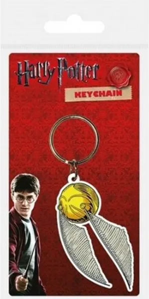 Llavero pyramid harry potter snitch dorada