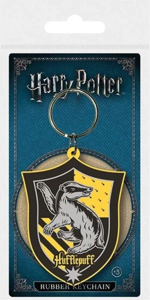 Llavero pyramid harry potter hufflepuff escudo