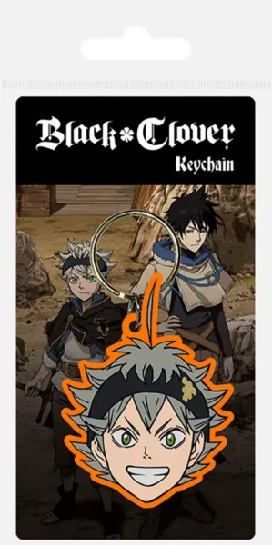 Llavero pyramid black clover asta face