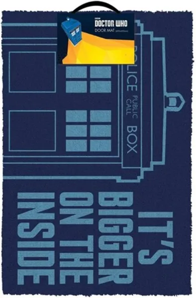 Felpudo pyramid doctor who tardis 40 x 60 cm