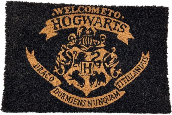 Felpudo pyramid harry potter welcome to hogwarts