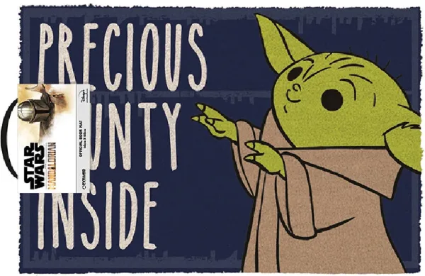 Felpudo pyramid star wars the mandalorian precious bounty inside