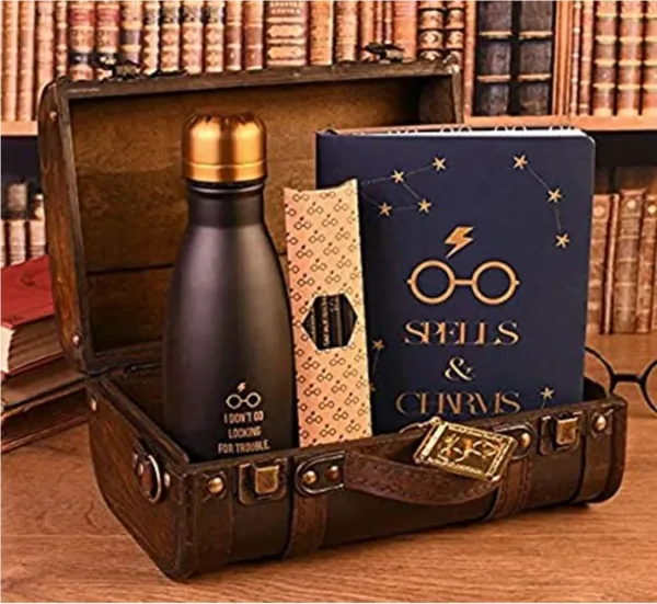 Replica pyramid harry potter baul de almacenamiento hogwarts trouble finds me