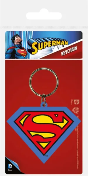 Llavero pyramid DC comics escudo superman