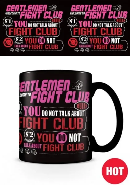 Taza termica pyramid -  el club de la lucha