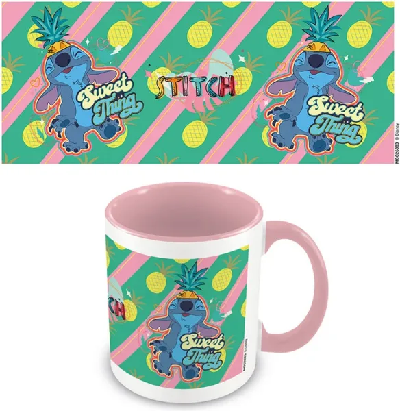 Taza pyramid disney stitch you're my fave interior 315 ml