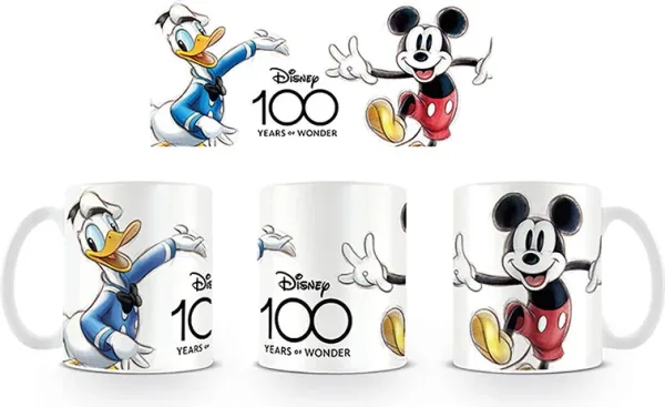 Taza pyramid disney mickey & donald disney 100 315 ml