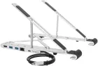 SOPORTE PARA PORTATIL TARGUS PORTABLE STAND AND DOCK 15,6" PLATA