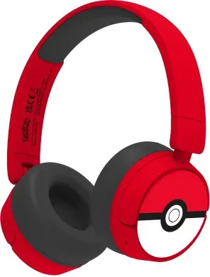 Auriculares Kids Bt Poké Ball Rojo Otl Technologies Redstring Pk1000