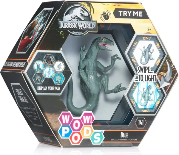 Figura wow! pod jurassic world dominion blue