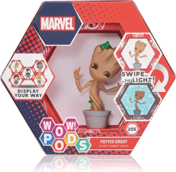 Figura wow! pod marvel potted groot