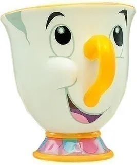 Taza 3d paladone disney chip la bella y la bestia
