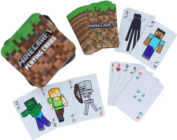 Juego de cartas paladone minecraft