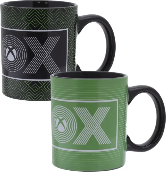 Taza paladone xbox logo efecto termico
