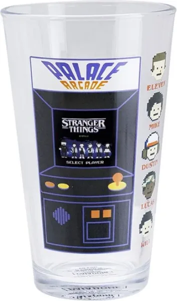 Vaso térmico de cristal paladone stranger things arcade