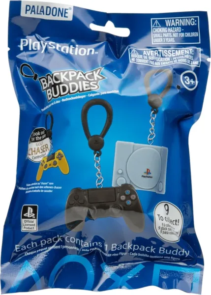 Figuras con colgante backpack budies paladone playstation
