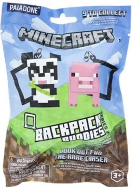 Figura con colgante backpack budies paladone minecraft t2
