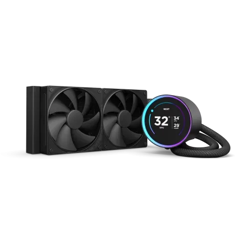 NZXT Kraken Elite 240 Procesador Sistema de refrigeración líquida todo en uno 12 cm Negro 1 pieza(s)