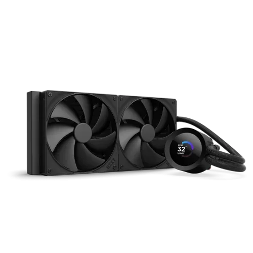 NZXT Kraken Plus 280 Procesador Sistema de refrigeración líquida todo en uno 14 cm Negro