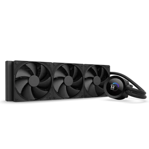 NZXT Kraken Plus 360 Procesador Sistema de refrigeración líquida todo en uno 12 cm Negro