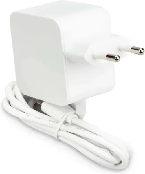 Fuente de alimentacion cargador raspberry pi 5 USB c 27 w color blanco