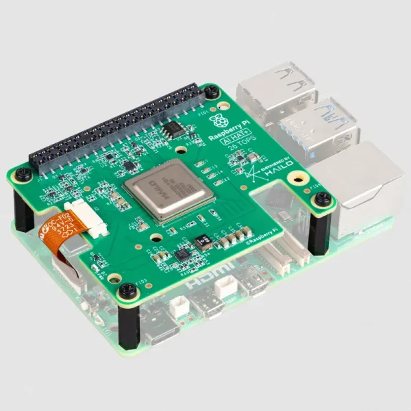 Kit oficial raspberry pi kit ai ai hat+ 13 tops