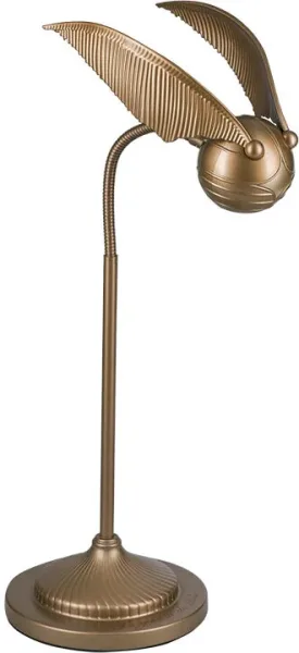 Lámpara de ambiente paladone harry potter snitch dorada ajustable 36 cm