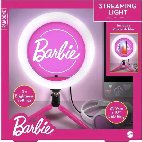 Aro de luz con tripode paladone barbie